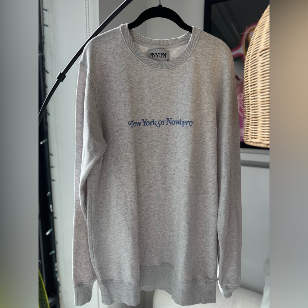NYON Gray Crewneck Sweater